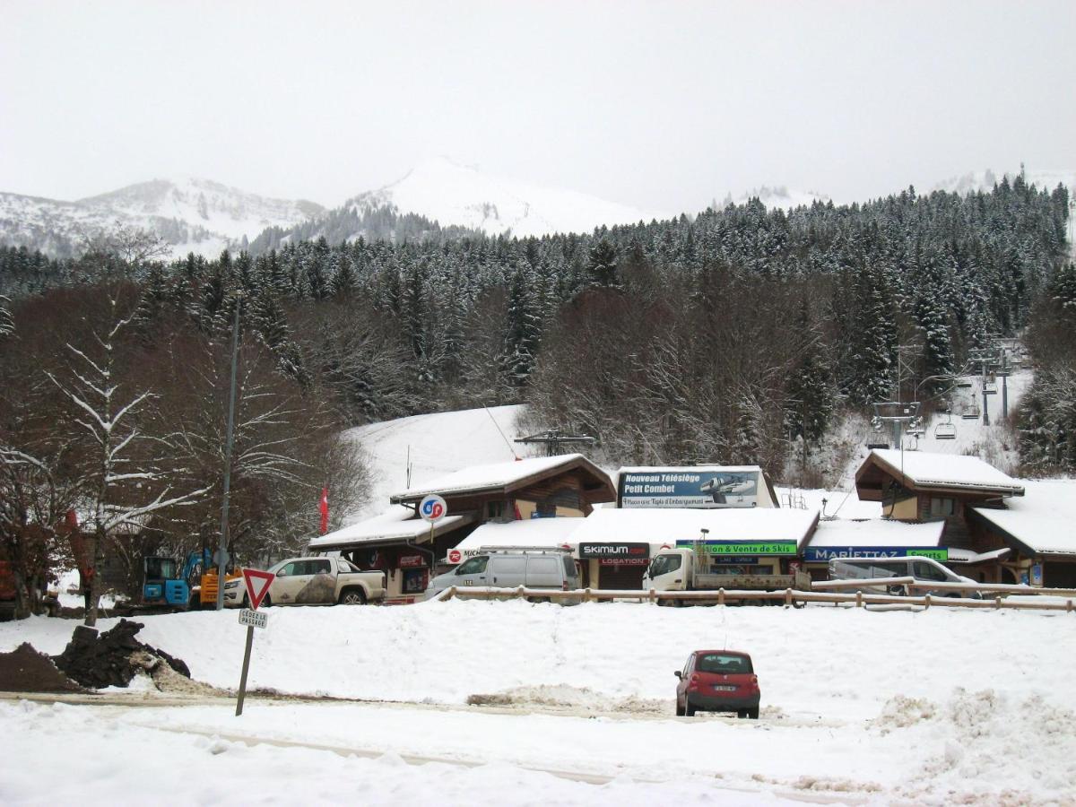 Appartement Au Pied Des Pistes, Avec Vue Sur La Montagne Bernex Kültér fotó